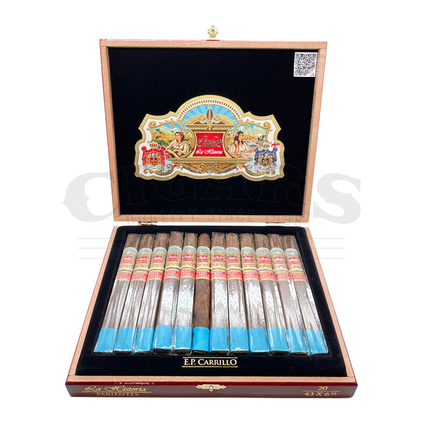 E.P. Carrillo La Historia Parientes Lonsdale Open Box