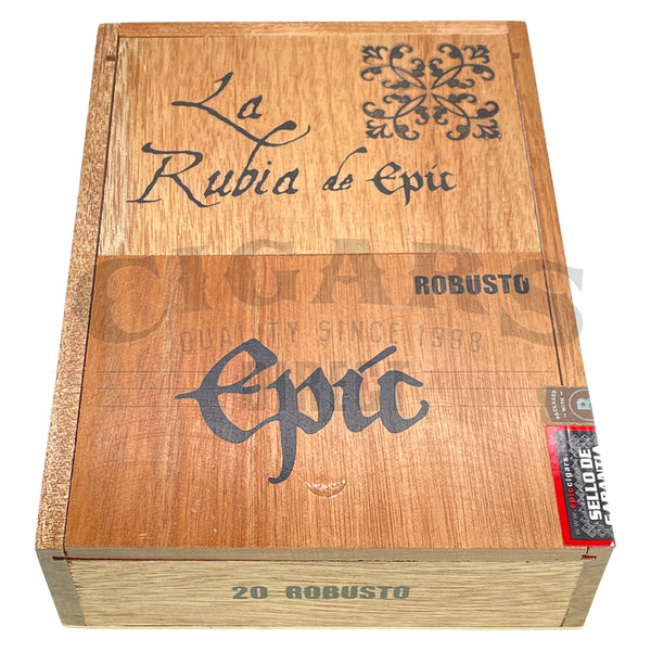 Epic La Rubia Robusto Closed Box