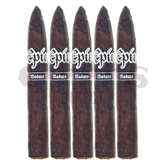 Epic Maduro Torpedo Box Pressed