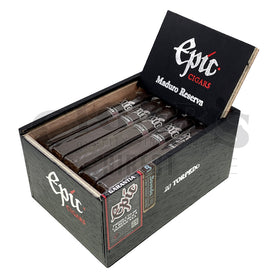 Epic Maduro Torpedo Box Pressed Open Box