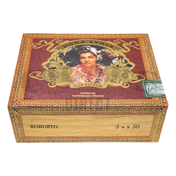 The Dona Lydia by Excelsior Robusto Closed Box