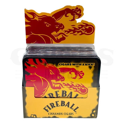 Fireball Cinnamon Cigarillos 5 Tins of 10