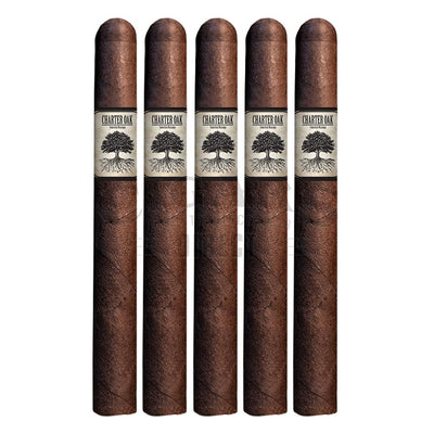 Foundation Charter Oak Maduro Petite Corona 5 Pack