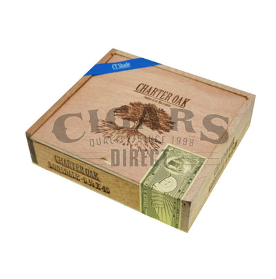 Foundation Cigar Co Charter Oak Shade Lonsdale Box Closed