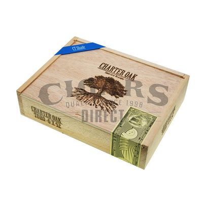 Foundation Cigar Co Charter Oak Shade Toro Box Closed