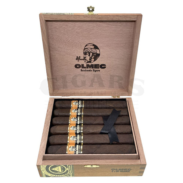 Foundation Olmec Maduro Grande Open Box