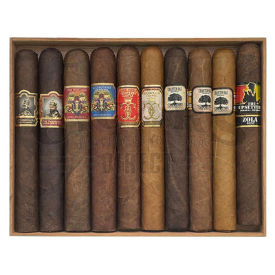 Foundation Cigar Co Ultimate Toro Sampler of 10 in Frame