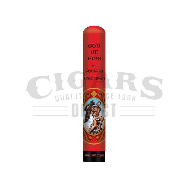 God of Fire By Carlito Double Robusto Tubo Single