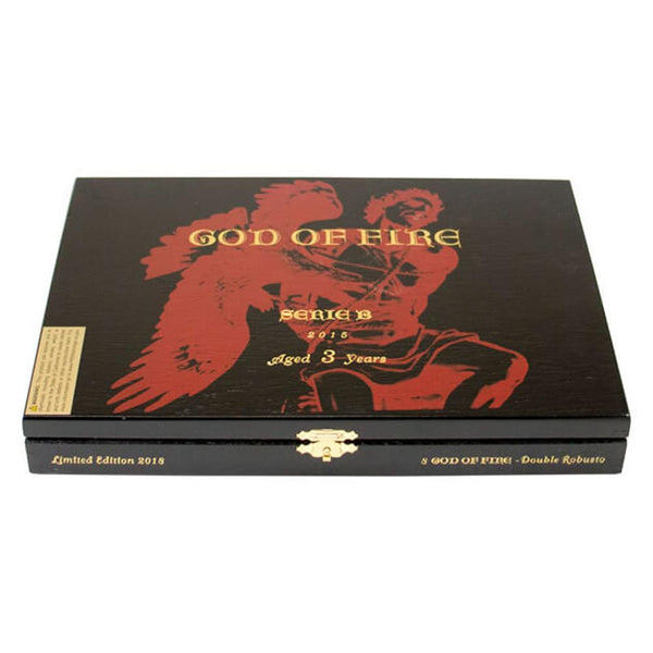 God of Fire Serie B Double Robusto Closed Box