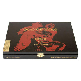 God of Fire Serie B Double Robusto Tubo Closed Box