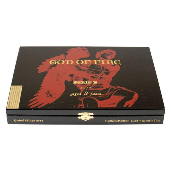 God of Fire Serie B Double Robusto Tubo Closed Box