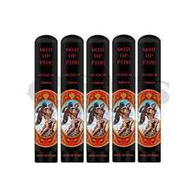 God of Fire Serie B Robusto Tubo 5Pack