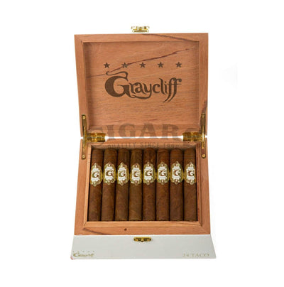 Graycliff Crystal Taco Box Open
