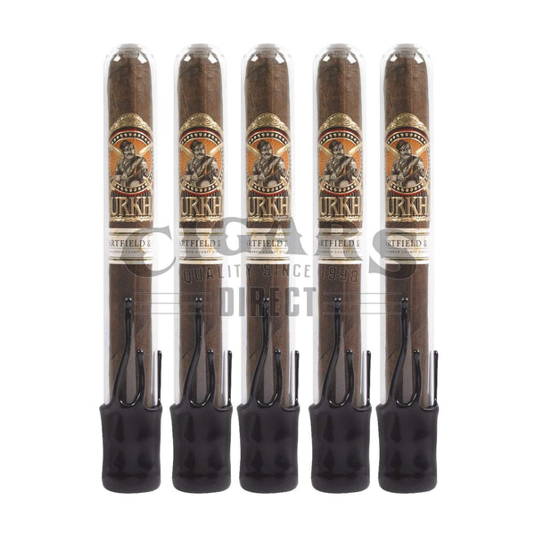 Gurkha Bourbon Collection Churchill Maduro Tubos 5 Pack
