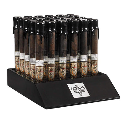 Gurkha Bourbon Collection Churchill Maduro Tubos Display