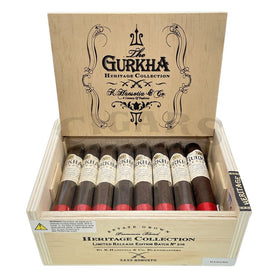 Gurkha Heritage Maduro Robusto Open Box