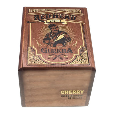 Gurkha Red Head Flavored Cherry Robusto Closed Box