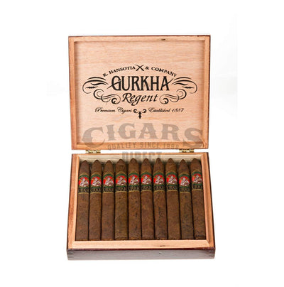 Gurkha Regent Class Torpedo Box Open
