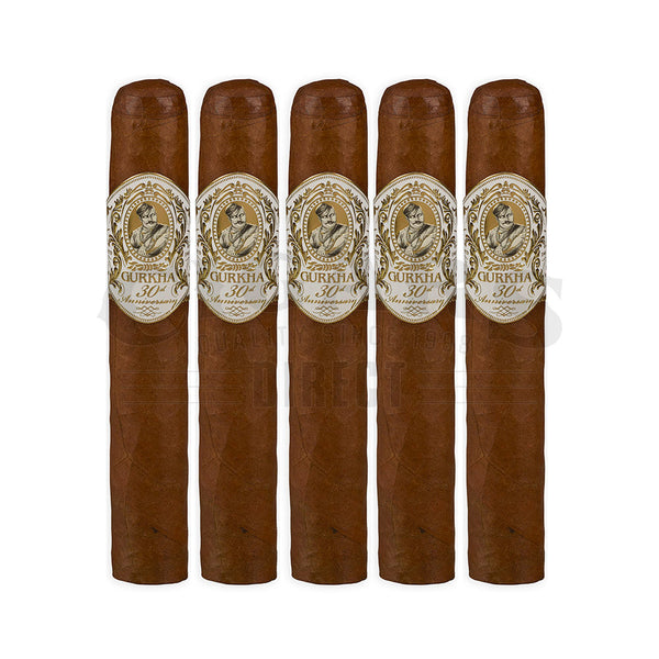Gurkha Treinta Robusto 5 Pack
