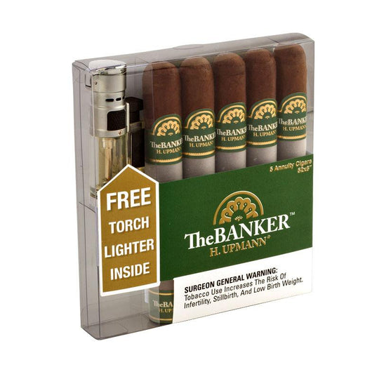 H Upmann The Banker Annuity and Lighter Gift Set