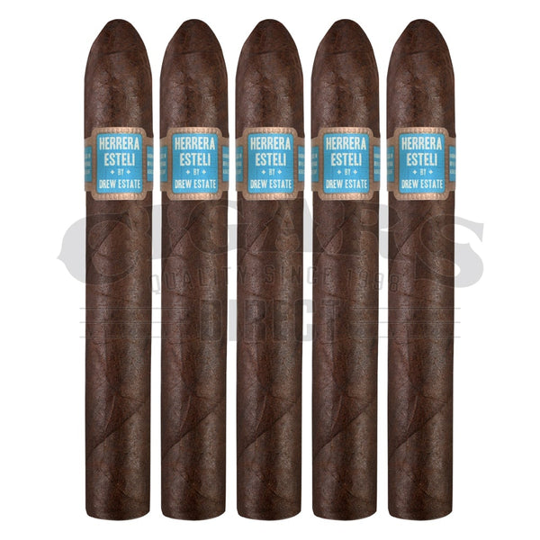 Herrera Esteli By Drew Estate Brazilian Maduro Piramide Fino 5 Pack