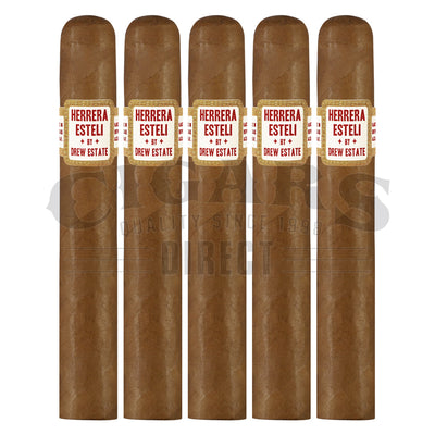 Herrera Esteli By Drew Estate Habano Short Corona Gorda 5 Pack