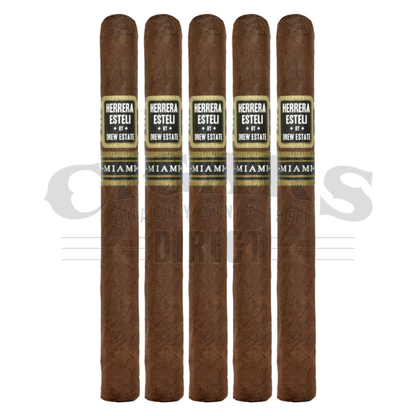 Herrera Esteli by Drew Estate Miami Lonsdale 5 Pack