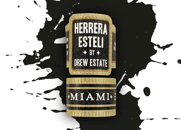 Herrera Esteli By Drew Estate Miami Piramide Fino Band