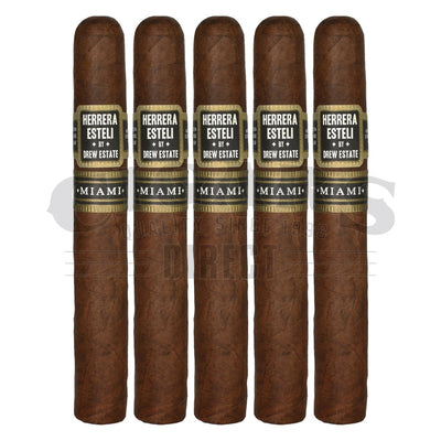 Herrera Esteli by Drew Estate Miami Robusto Grande 5 Pack