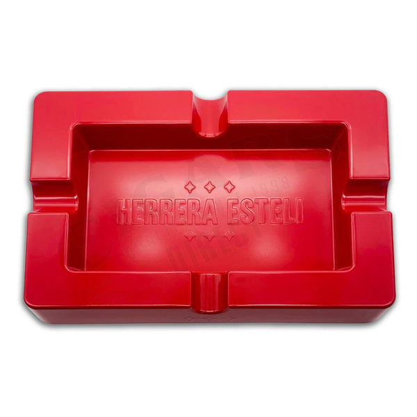 Herrera Esteli by Drew Estate Red Rectangular 4 Cigar Ashtray