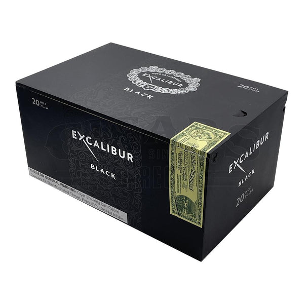 Hoyo De Monterrey Excalibur Black No.1 Churchill Closed Box Angled