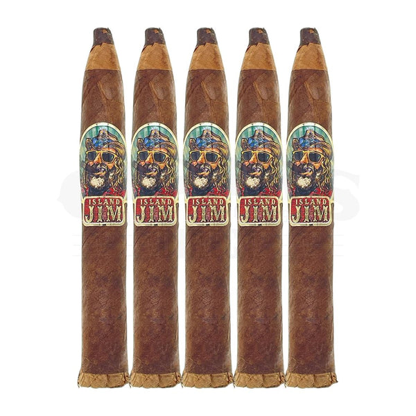 Island Jim by Oscar Torpedo Natural 5 Pack