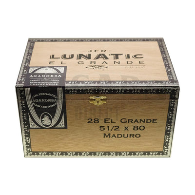 JFR Lunatic Maduro El Grande Closed Box Front View
