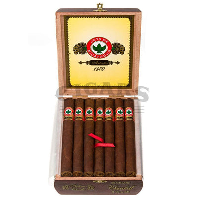 Joya De Nicaragua Antano.1970 Churchill Box Open