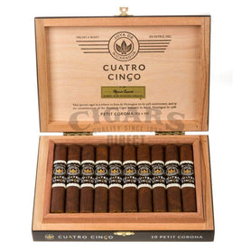 Joya De Nicaragua Cuatro Cinco Petit Corona Box Open