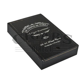 La Aroma de Cuba 5 Cigar Assortment Sampler Box Closed