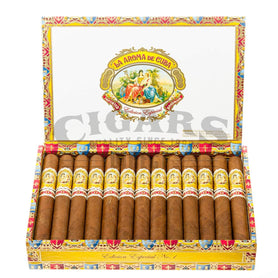 La Aroma De Cuba Edicion Especial No 1 Corona Box Open