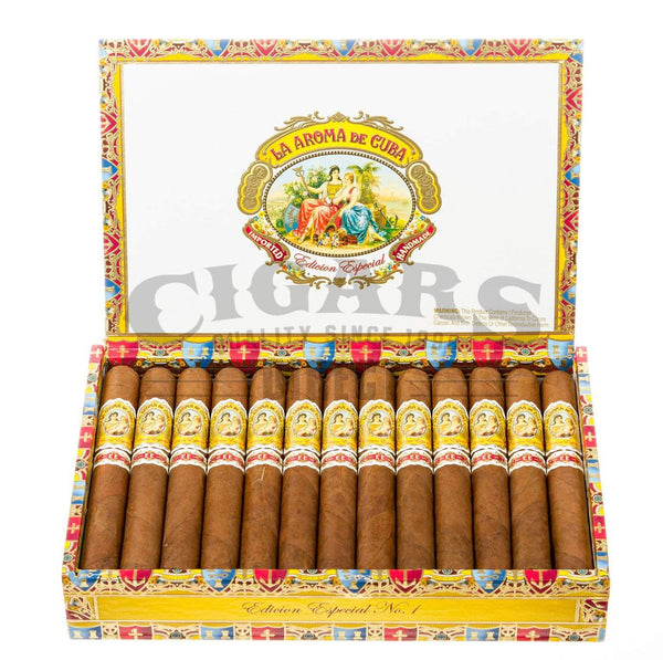 La Aroma De Cuba Edicion Especial No 1 Corona Box Open