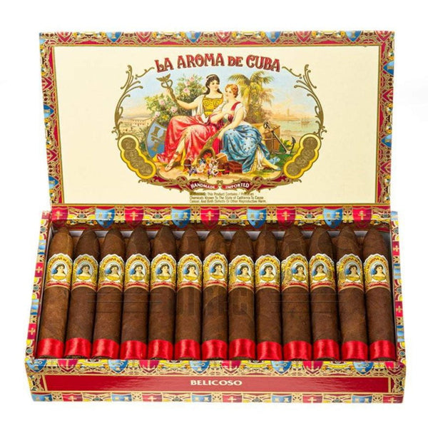 La Aroma de Cuba Original Belicoso Box Open