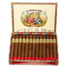 La Aroma de Cuba Original Double Corona Box Open