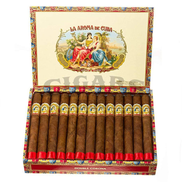 La Aroma de Cuba Original Double Corona Box Open
