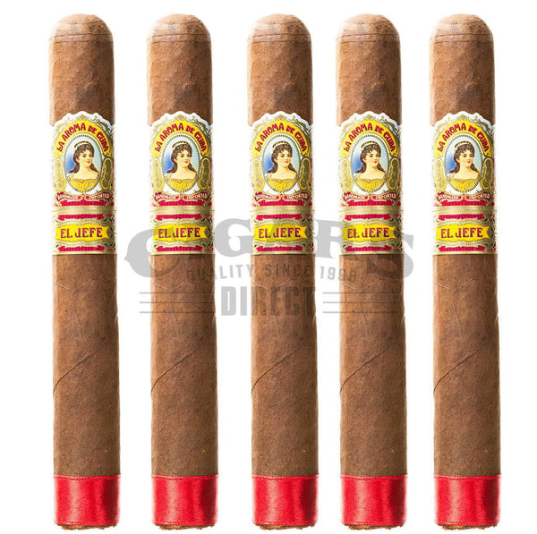 La Aroma de Cuba Original El Jefe 5 Pack