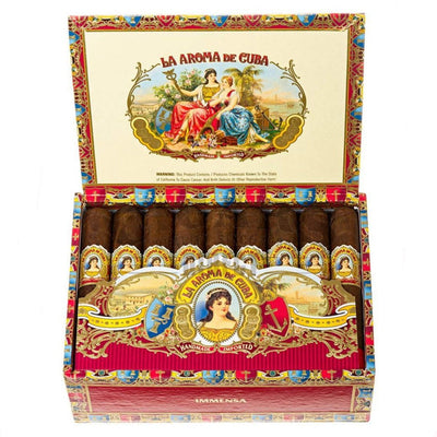 La Aroma de Cuba Original Immensa Box Open
