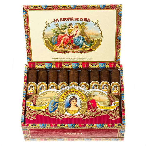 La Aroma de Cuba Original Immensa Box Open