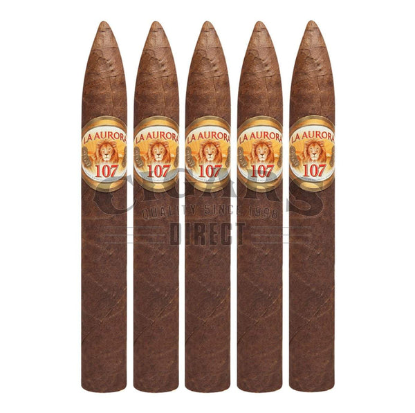 La Aurora 107 Belicoso 5 Pack