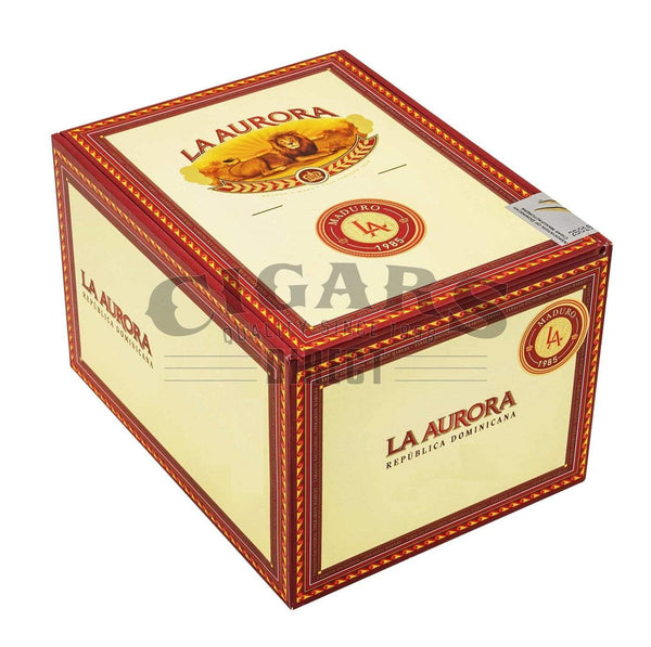 La Aurora 1985 Maduro Robusto Closed Box