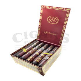 La Flor Dominicana Double Ligero Corona Tubo Natural Open Box