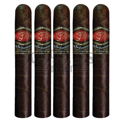 La Flor Dominicana Ligero Cabinet L-400 Oscuro 5 Pack