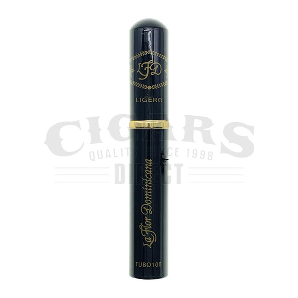 La Flor Dominicana Ligero L-100 Corona Tubo Natural Single