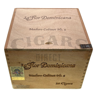 La Flor Dominicana Maduro Cabinets No.5 Toro Closed Box